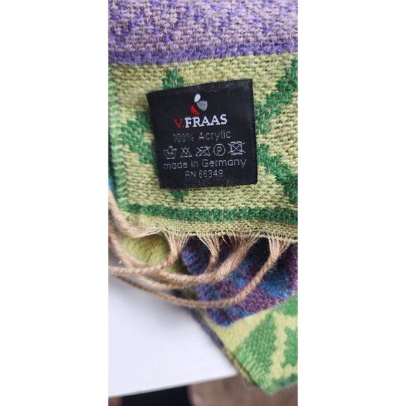 V.Fraas Extra Long Lightweight Multi-Color Scarf - Picture 7 of 7